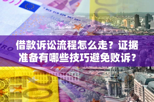 济南借款诉讼流程怎么走？证据准备有哪些技巧避免败诉？