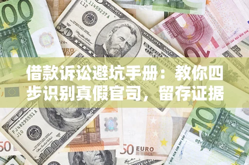 济南借款诉讼避坑手册：教你四步识别真假官司，留存证据不踩雷