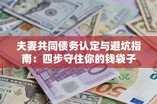济南夫妻共同债务认定与避坑指南：四步守住你的钱袋子